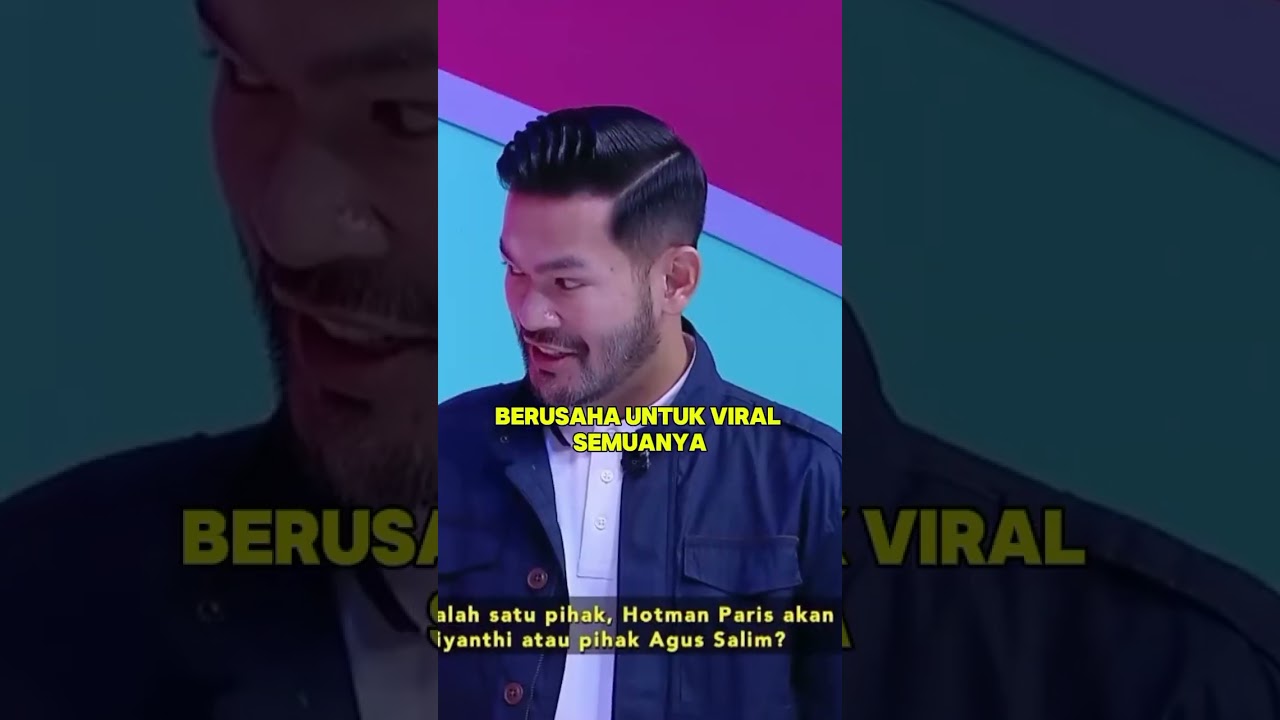 HOTMAN PARIS NANTANG PENGACARA AGUS