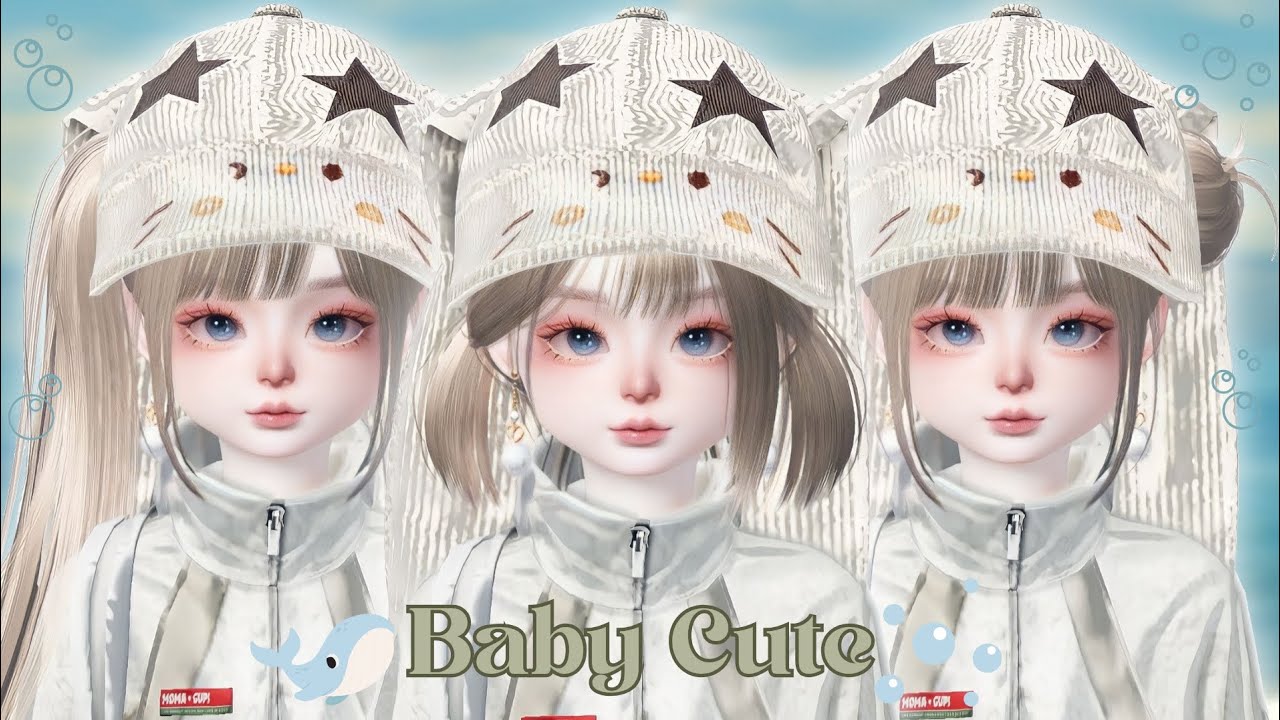 Zepeto Face Tutorial Pretty Baby Cute Girl Face | Oplas Zepeto Baby Girl | Zepeto Girl Face Tutorial