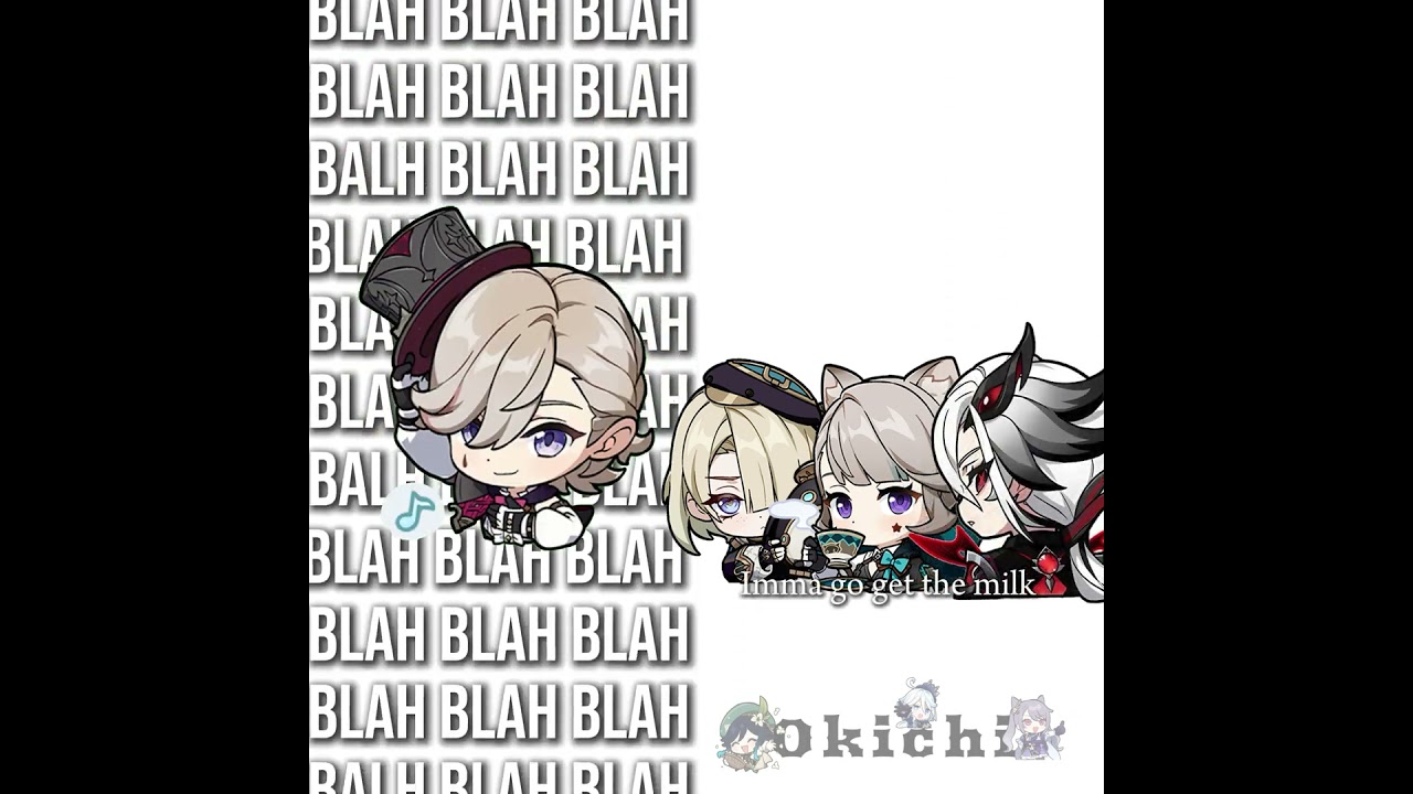 Yapper+Listener| #genshinimpact #genshin #arlecchino #freminet #lyney #lynette #edit #genshinimpact