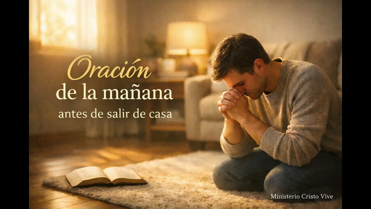 Oración de la mañana antes de salir de casa | Comienza tu día con Dios