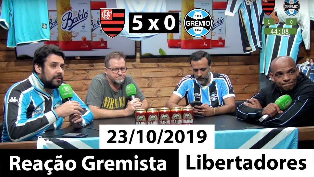 Reação dos Gremistas - Flamengo 5 x 0 Grêmio (23/10/2019) | Libertadores 2019