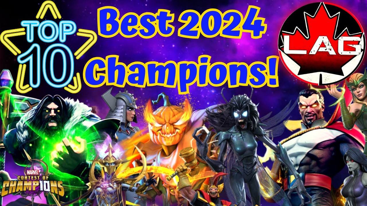 Best New Champions Ranked! Top 10 2024 Releases! - Marvel Contest of Champions