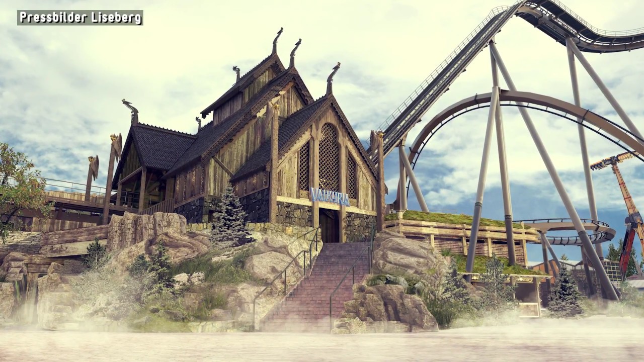 Byggnationen av Valkyria på Liseberg samt intervju med Lisebergs VD.
