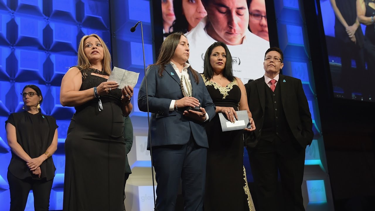 Southwest of Salem Shares Emotional Story In Acceptance Speech | 28th Annual GLAAD Media Awards