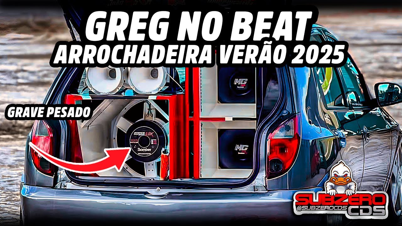 Greg No Beat – Arrochadeira Pesada 2025 (Alta Qualidade • Pra Paredão) SOLINHO