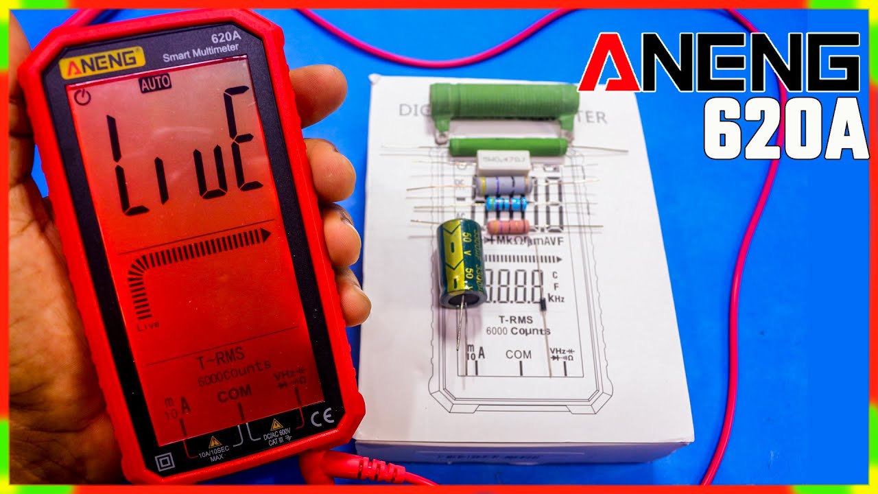 ANENG 620A MULTÍMETRO DIGITAL SMART - REVIEW COMPLETO