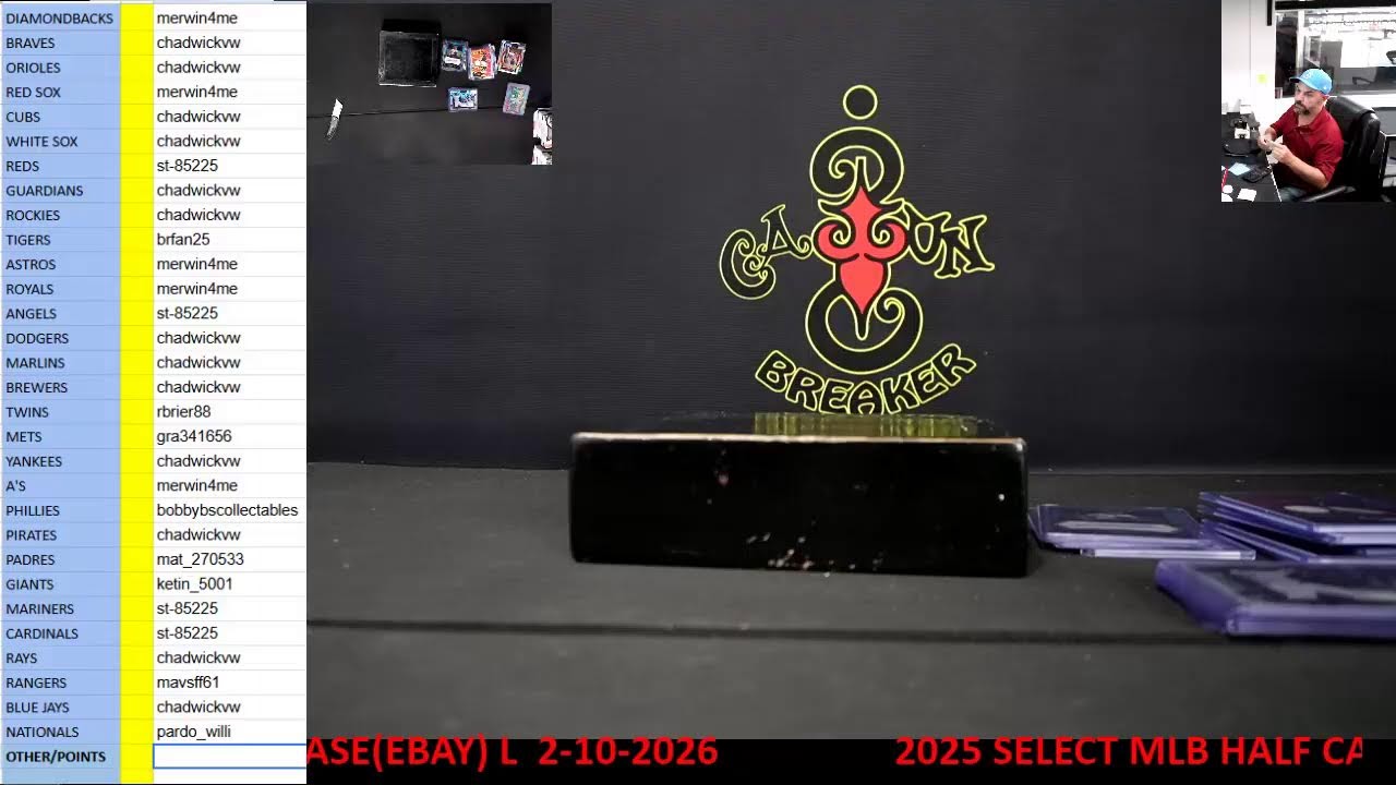 Cajun Breaker Live Stream