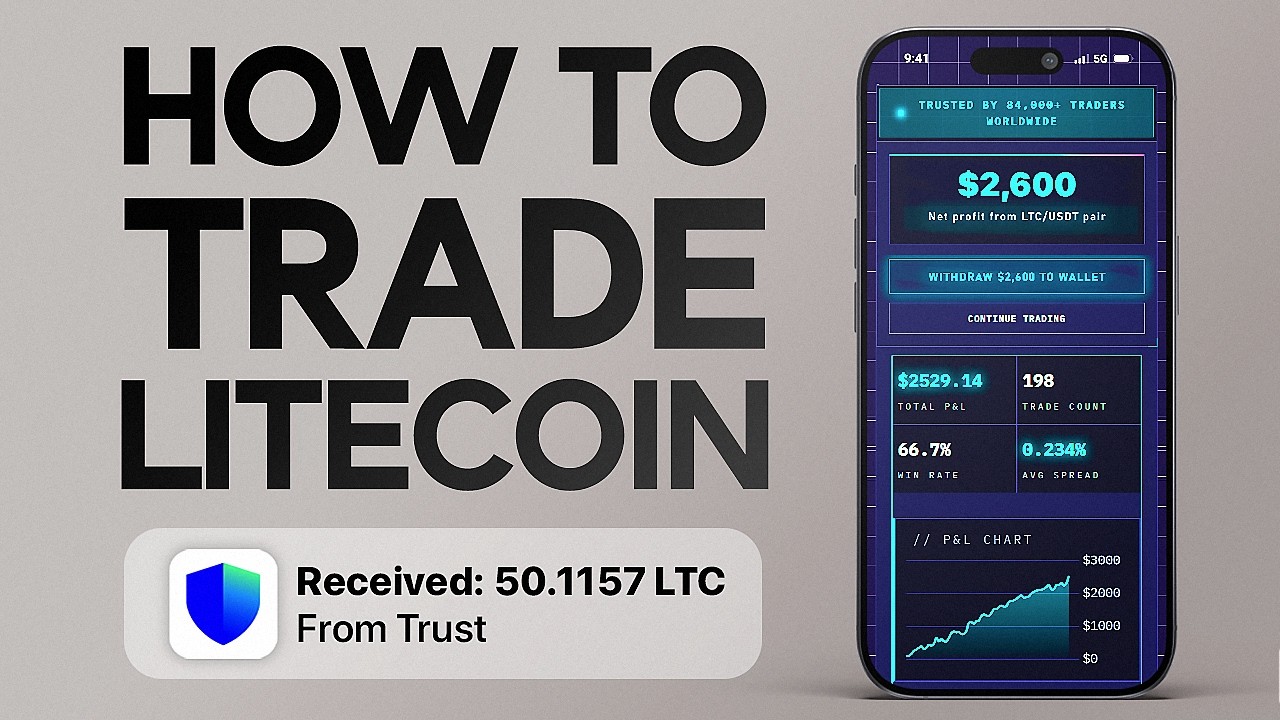 How to Trade Litecoin (LTC) with AI Trading Bot on Phone (2026)