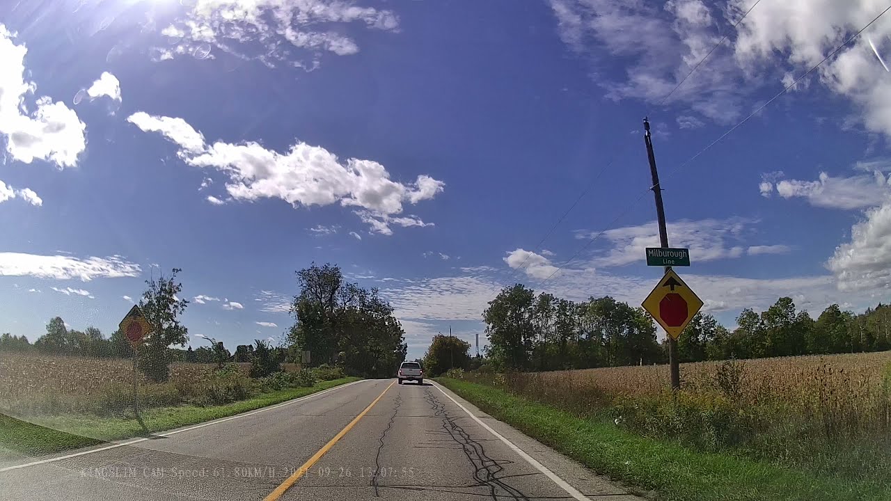 Hamilton Canada Green drive 4K Video