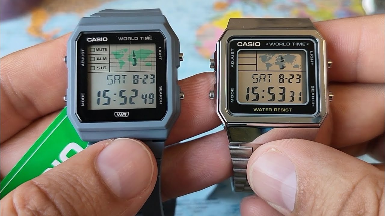 Casio LF-30W и Casio A500WA. Настройки, функции.