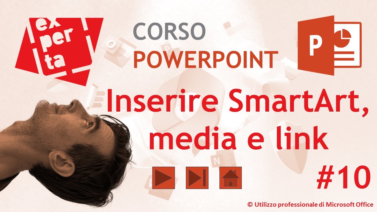 CORSO COMPLETO POWERPOINT: 10 Inserire oggetti parte 2 di 2