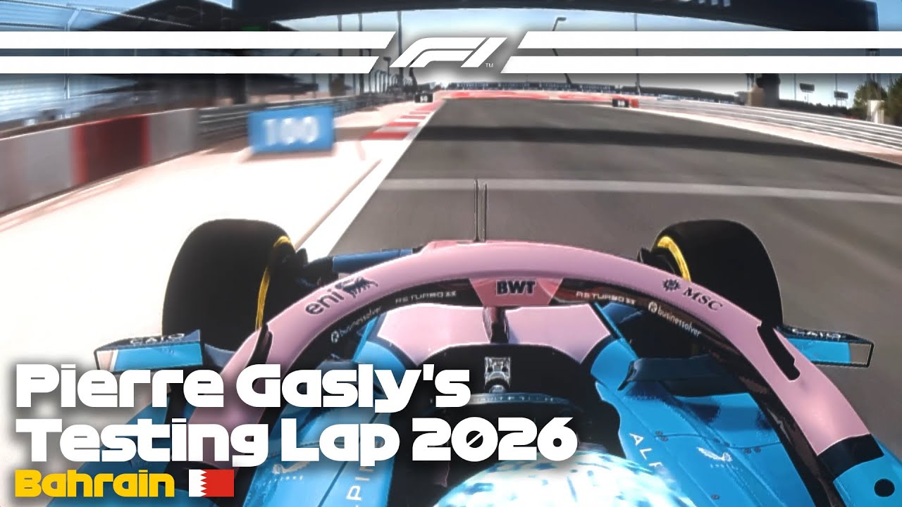 Pierre Gasly 2026 Bahrain Testing Onboard Lap I Assetto Corsa