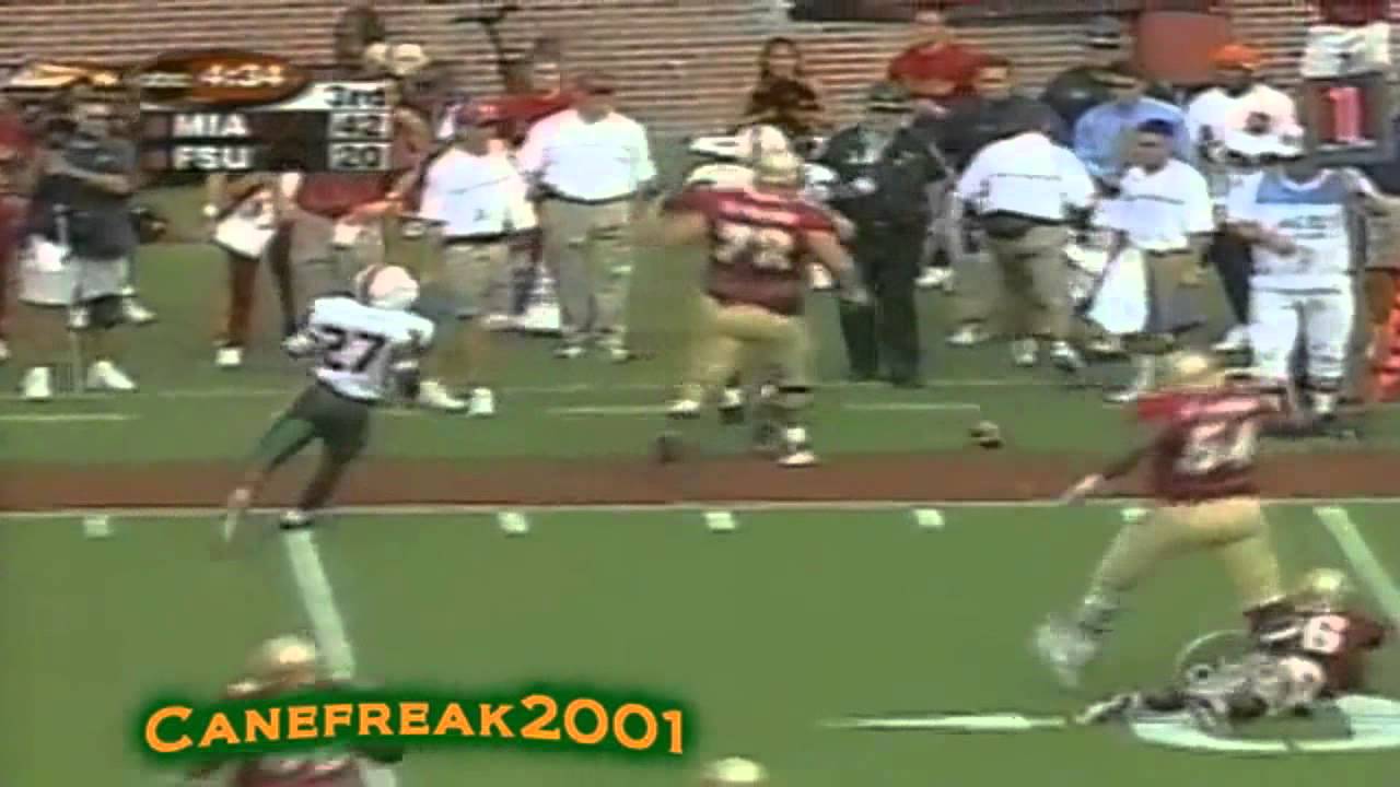 Antrel Rolle & Phillip Buchanon Miami Hurricanes Highlights