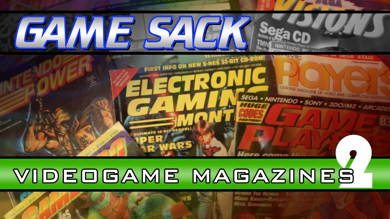 Журналы про видеоигры 2 — Game Sack