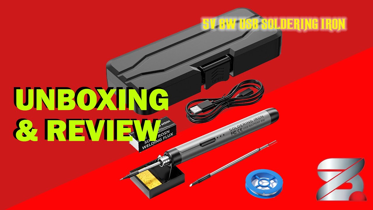 usb soldering iron #8pins #unboxing #review