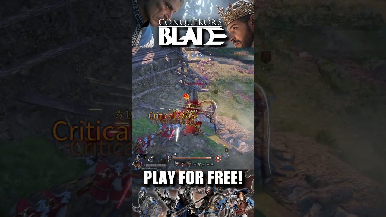Conqueror's Blade -🏹🏹🏹🤤🤤🤤🤤🤤 PLAY FOR FREE! #Shorts#ConquerorsBlade#CB