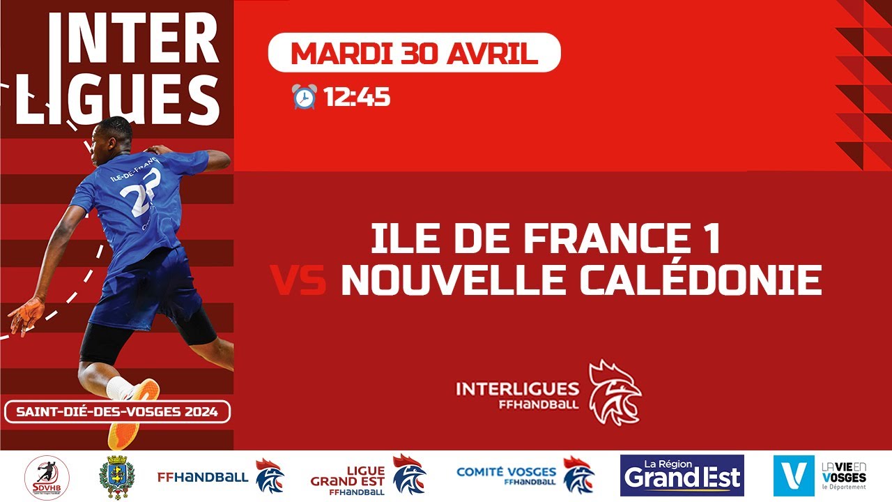 ILE DE FRANCE 1 | NOUVELLE CALEDONIE (Interligues Masculin Handball 2024)