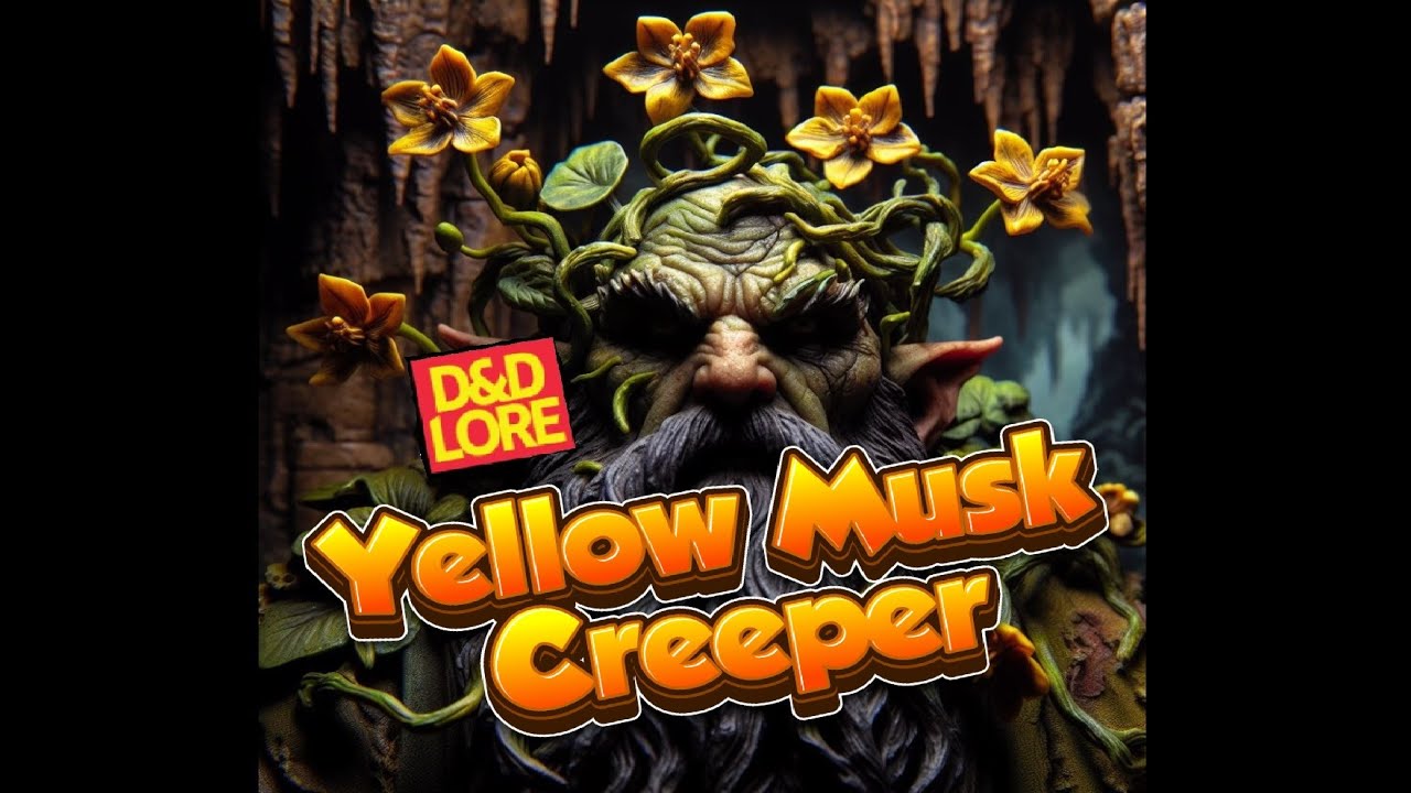 Yellow Musk Creeper, Dungeons and Dragons, BG3 lore