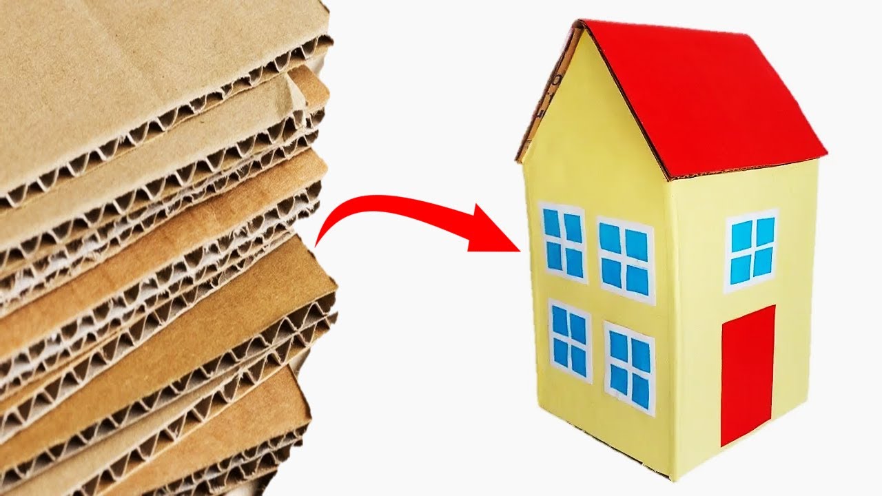 Como Fazer a Casa da Peppa Pig com Papelão