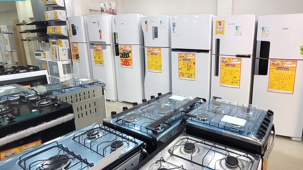 LOJA DE ELETRODOMÉSTICOS | Máquina de Lavar, Guarda-Roupa, Geladeiras, Fogão e Mais