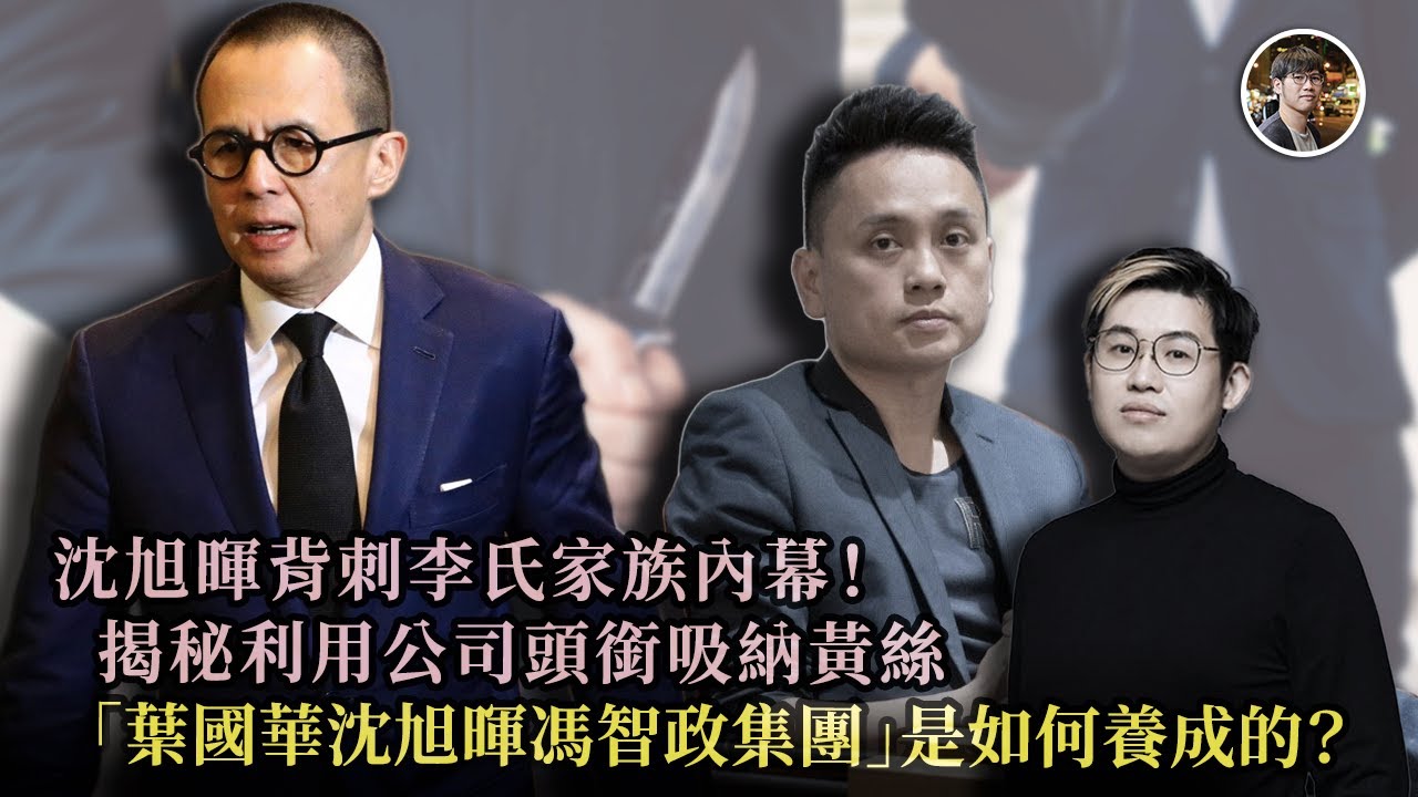 踢爆沈旭暉背刺李嘉誠李澤楷李氏家族內幕！辜負皇仁識於微時的羅永聰、魯庭暉！揭秘吸納黃絲 「葉國華沈旭暉馮智政集團」是如何養成的？ - 快閃拆解經濟【FDB Asset Management 特約贊助】