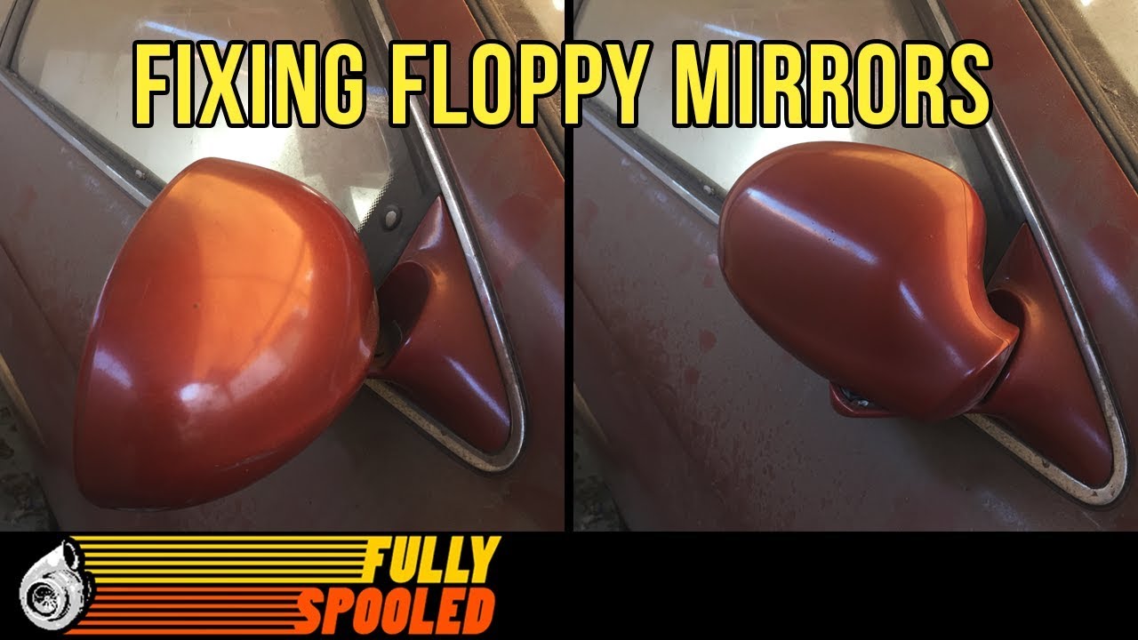How To Fix Loose Side View Mirrors For Free - Lexus SC400 Drift Build. Ep.47
