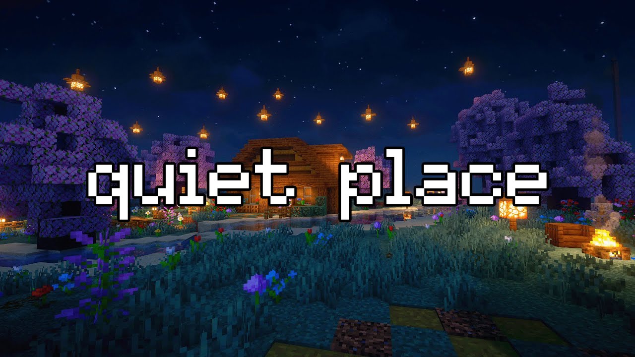 enjoy a moment of peace.... (minecraft music, wind ambience)