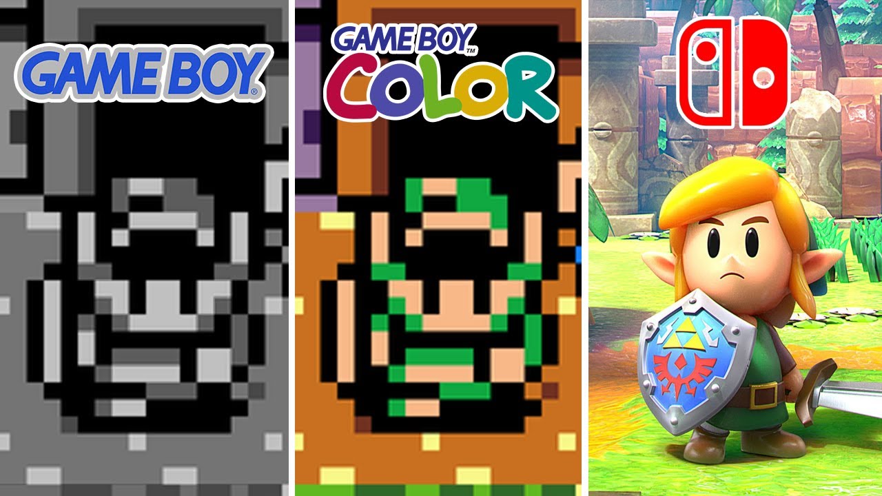 The Legend of Zelda: Link's Awakening (1993) GB vs GBC vs Switch (Which One is Better?)