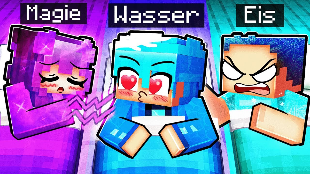 Wir machen eine ELEMENT ÜBERNACHTUNGSPARTY in Minecraft!