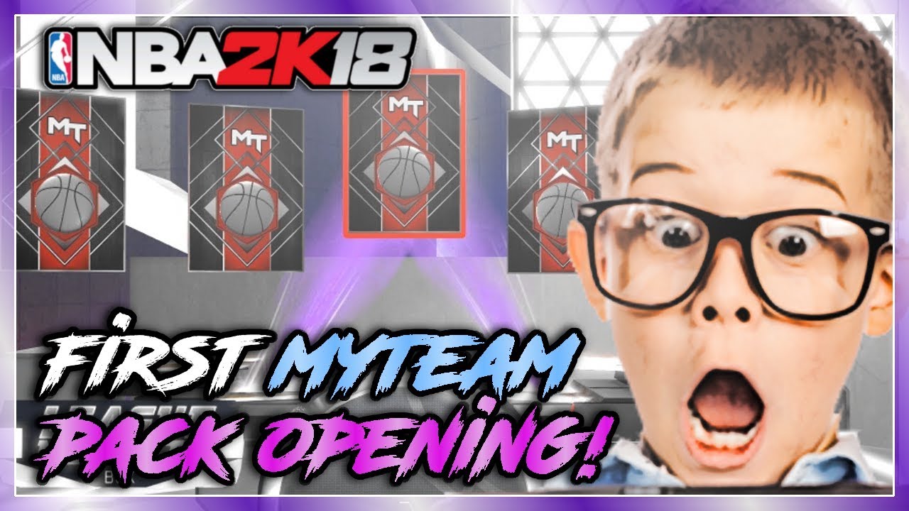 CRAZY FIRST PACK OPENING! (I think?) - NBA 2K18 MyTEAM (is trash)