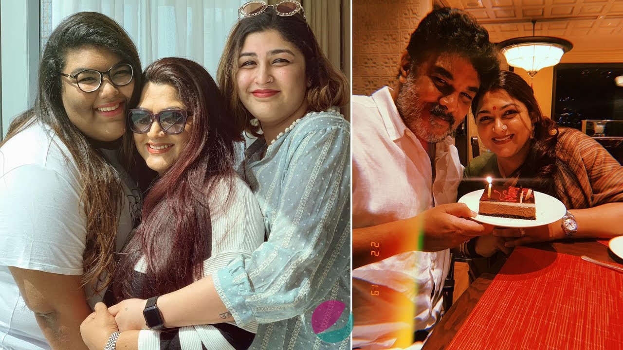 Actress Kushboo Family Members | Husband, Daughters Photos & Biography