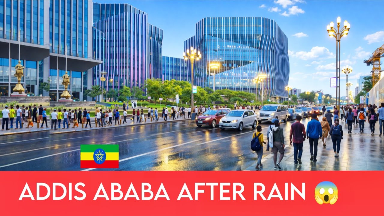 ETHIOPIA ADDIS ABABA STREET LIFE 🇪🇹 | REAL PEOPLE, REAL CITY & COFFEE VIBES 2026 IN 4K