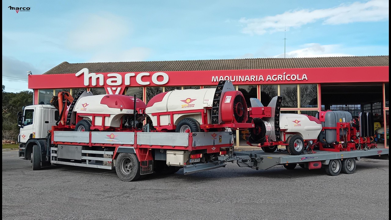 NUEVOS EQUIPOS DE PULVERIZCION PARA NUESTRA EXPOSICION