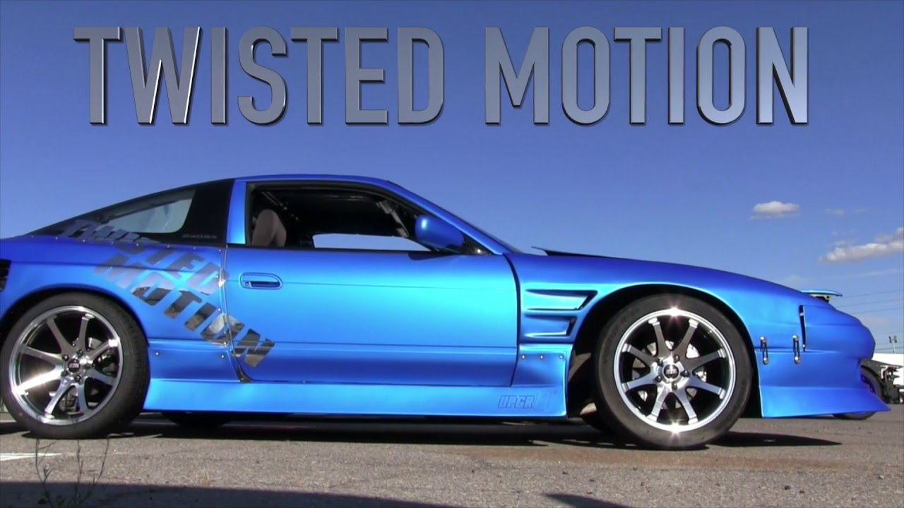 TWISTED MOTION LS1 NISSAN 240SX S13 MONSTER WRAPPED AND READY TO DRIFT!!!