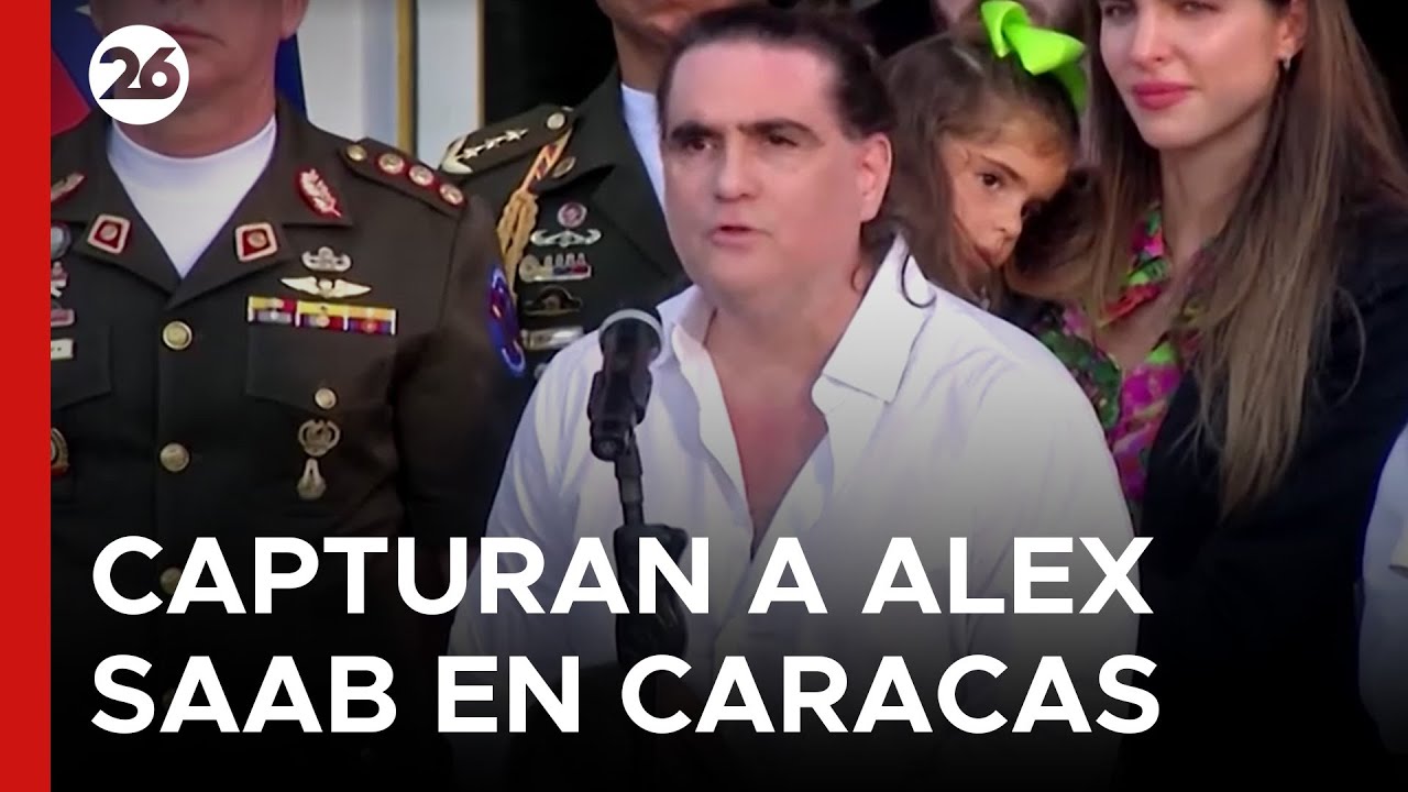 🚨 CAYÓ ALEX SAAB | El testaferro de Maduro fue capturado en Venezuela