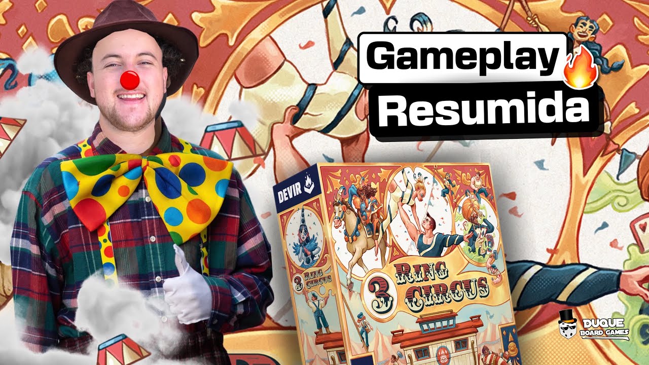 3 RING CIRCUS - Gameplay resumida !