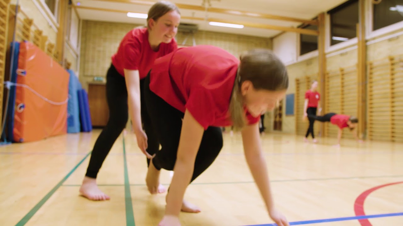 DGI Trænerguiden Gymnastik - Styrkespotting stafet