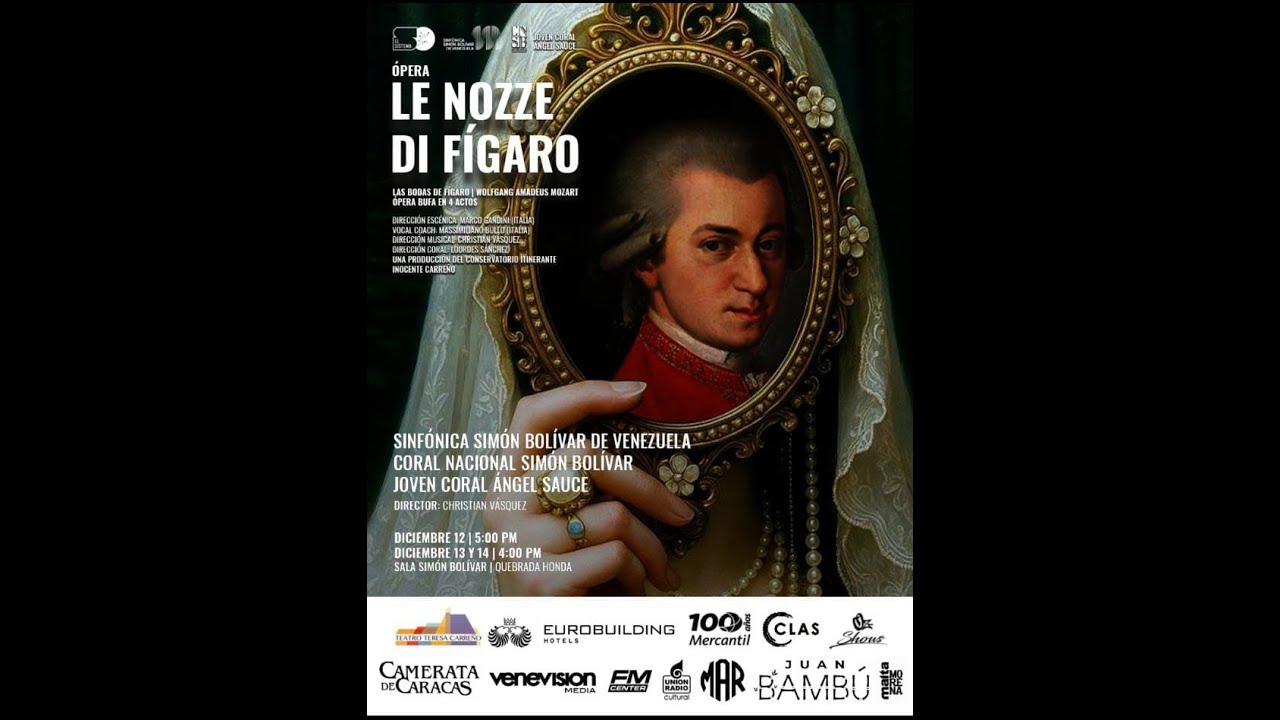 Le Nozze di Figaro - CNSB, JCAS, OSSBV. Dir. Christian Vásquez