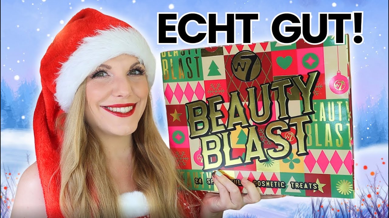 GÜNSTIG 💄 W7 Makeup Adventskalender 2024 Unboxing