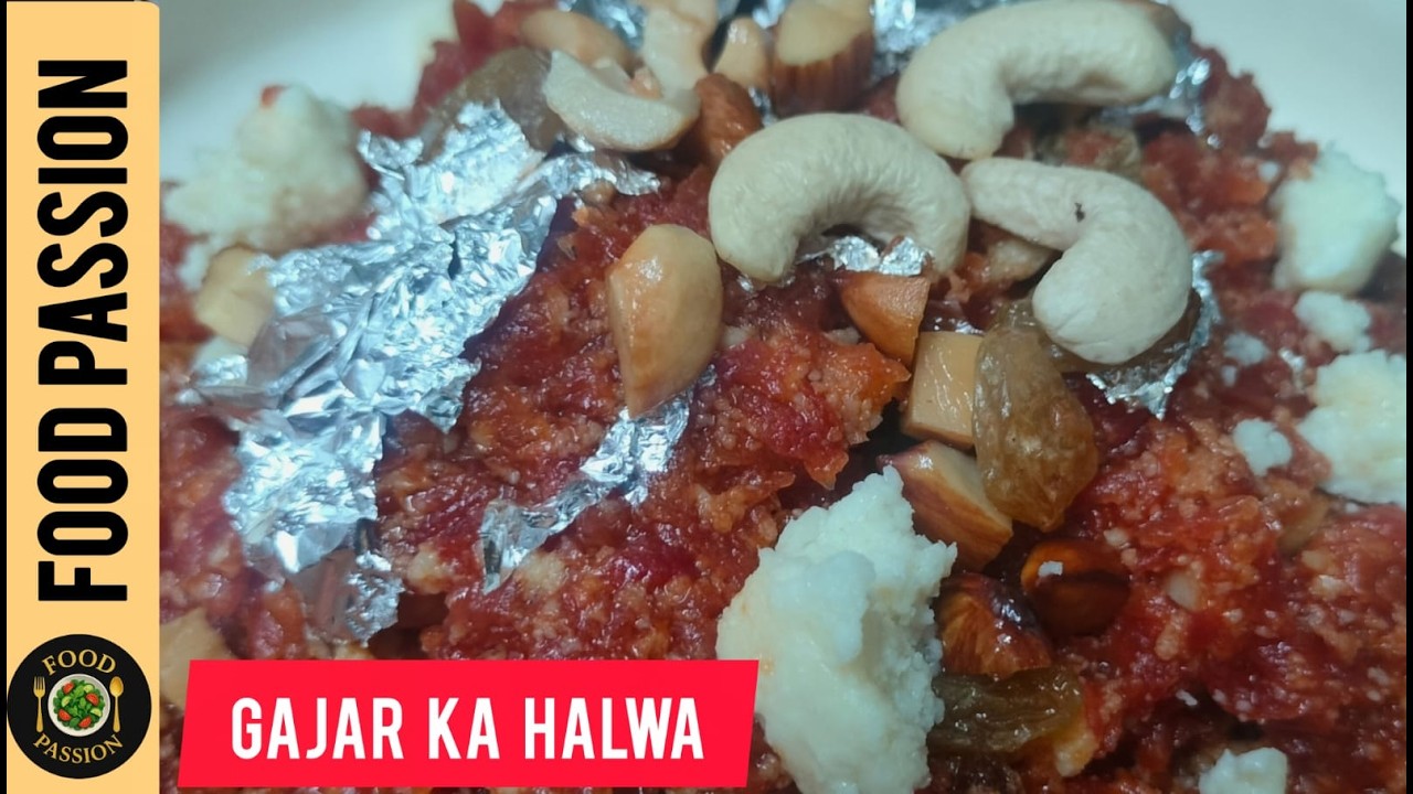 Gajar Ka Halwa Recipe | Winter Special Carrot Halwa | Easy & Delicious Sweet Dish