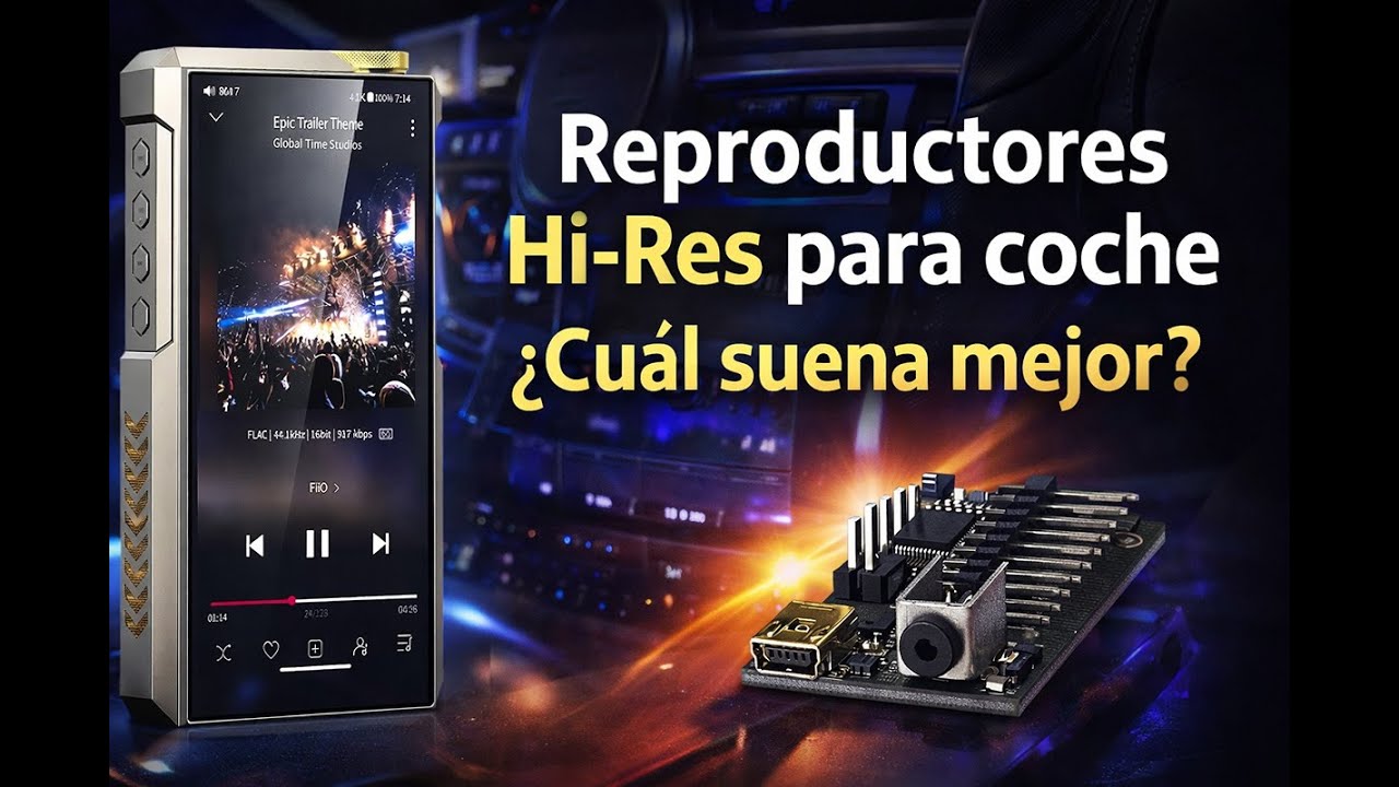 Cómo mejorar el sonido de tu coche | Bluetooth HD, USB digital y Hi-Res ¿Cuál suena mejor?