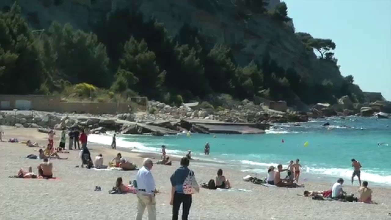 Beaches of Cassis, France