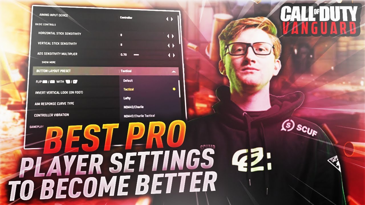 BEST VANGUARD SETTINGS FOR CONSOLE PLAYERS TO BECOME BETTER! (PS4/PS5/XBOX ONE/XBOX SERIES X)