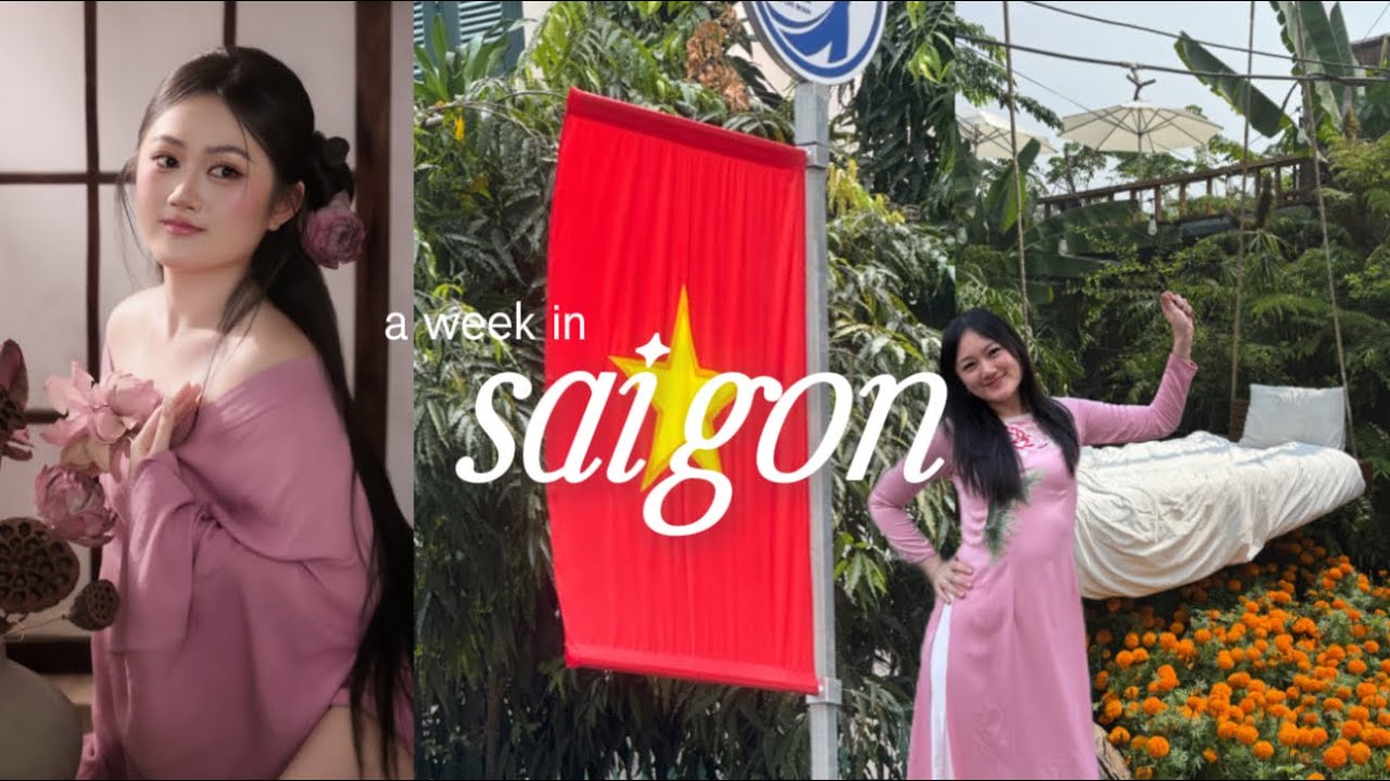 vietnam vlog⭐️: shopping in the city, cafes, photoshoot
