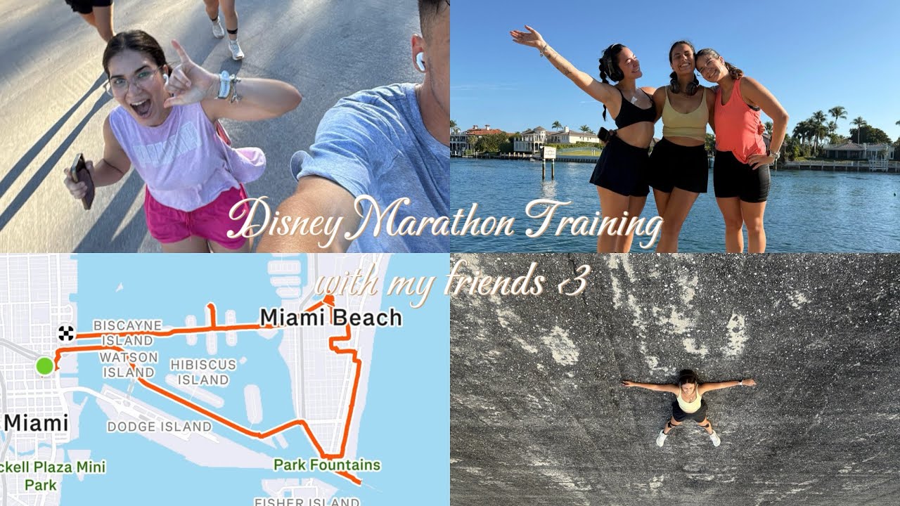 In my twenties diary: Training for the Disney Marathon with my friends (Oct 2025-Jan 2026)