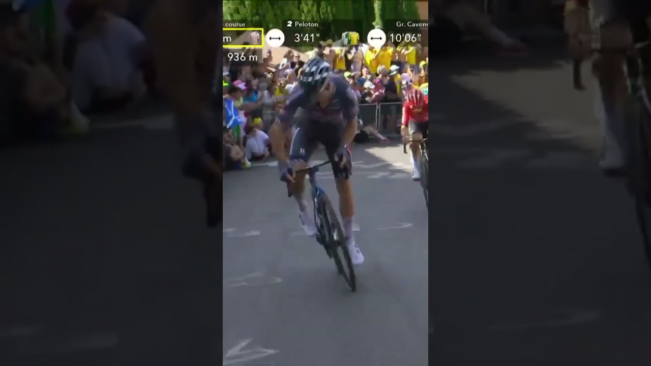 Axel Laurence guns for glory 🚀The U23 UCI Road world champion attacks  