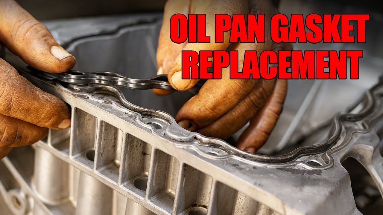 Обучение авторемонту: замена прокладки масляного поддона