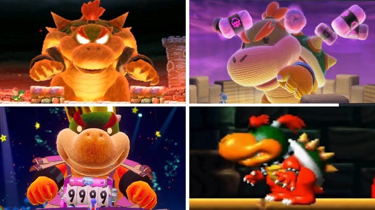 Evolution of - Baby Bowser in Yoshi Games