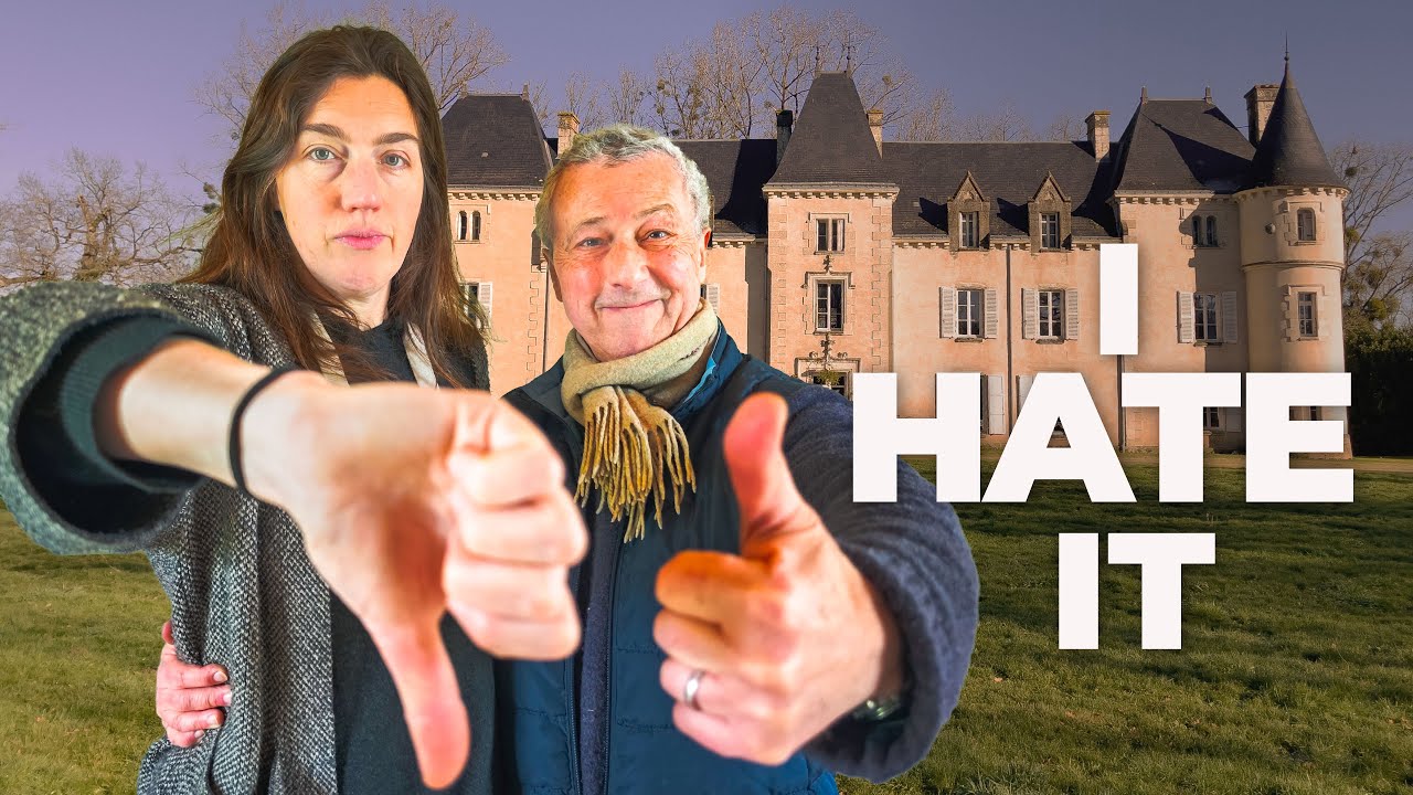 I Hate It. Our Most Divisive Room Yet in our French Chateau: The Ceiling Debate