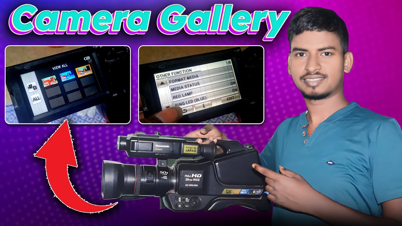 Recording Video कैसे देखे | Memory Card Format कैसे करे | Panasonic MDH2 Camera